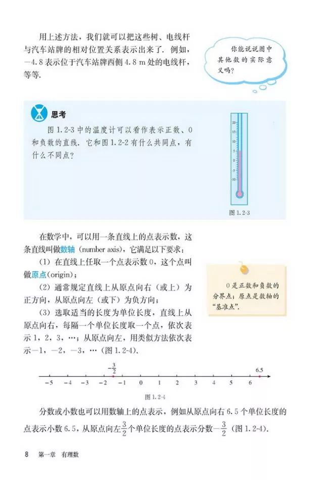人教版数学七年级上册电子课本（高清可*载下**），暑假预习用