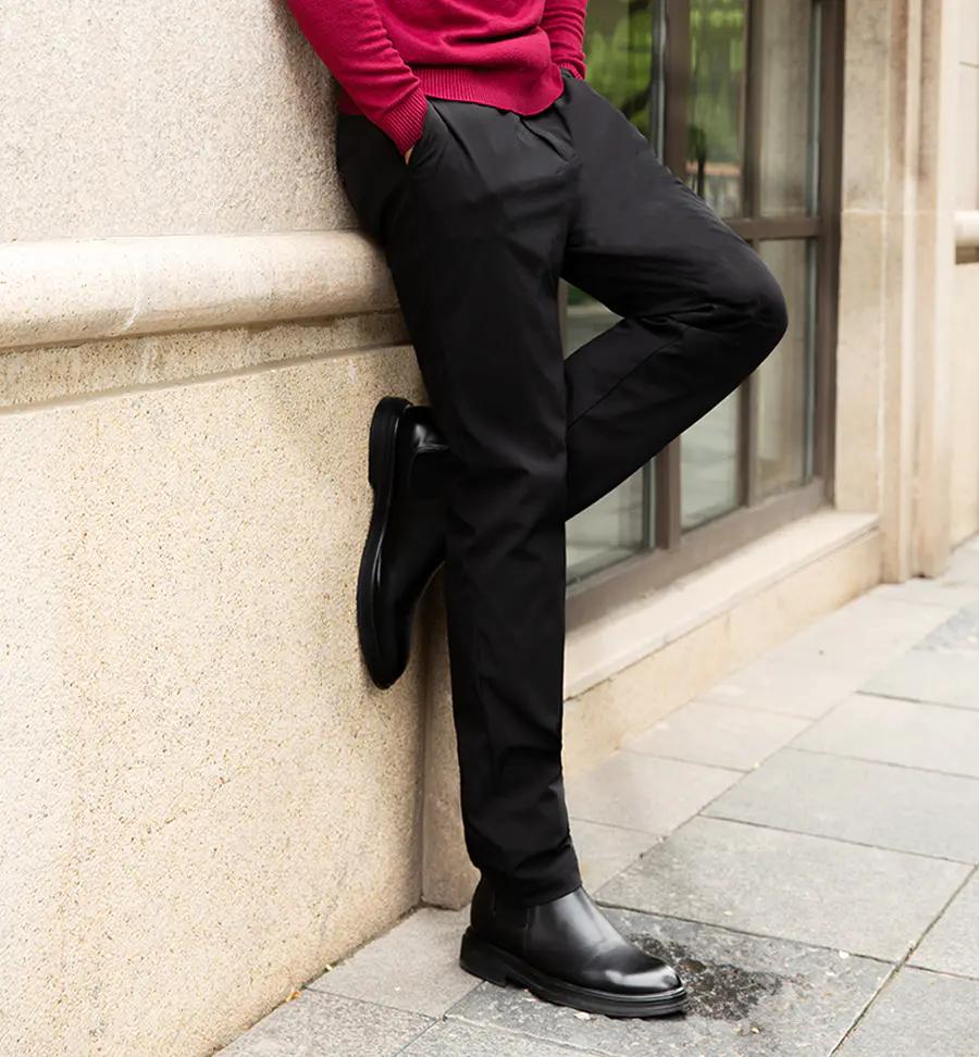 羽绒裤怎样穿才好看,蓬松羽绒裤