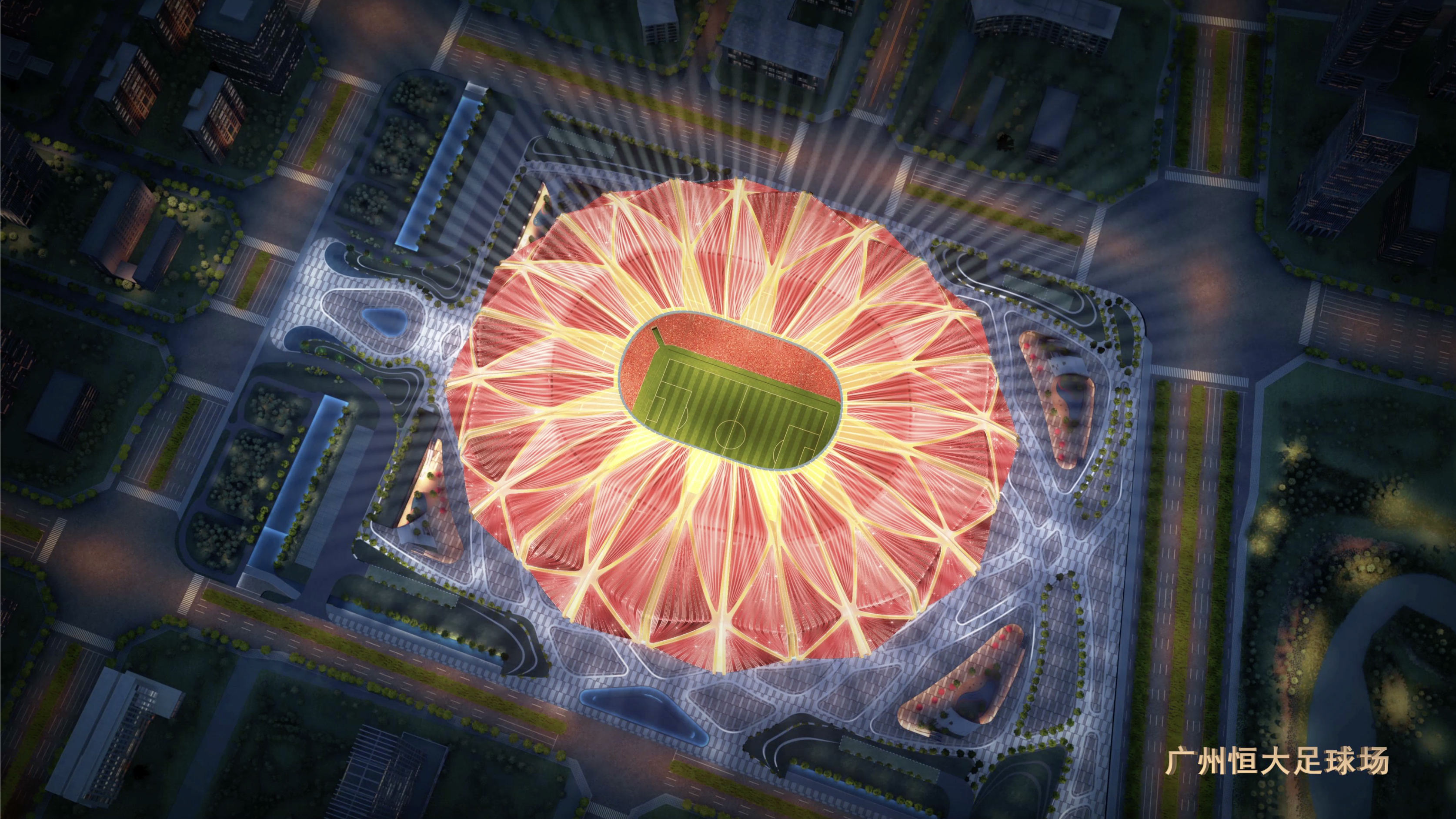 “大片”来了！恒大十万人足球场看不够、玩翻天