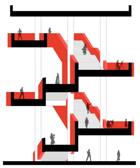 天津泰达一中——神奇的“麻花辫”
