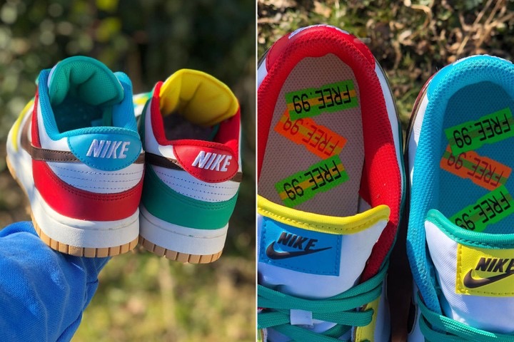 nikedunkfree99鸳鸯鞋,nikedunk红蓝鸳鸯正版多少钱