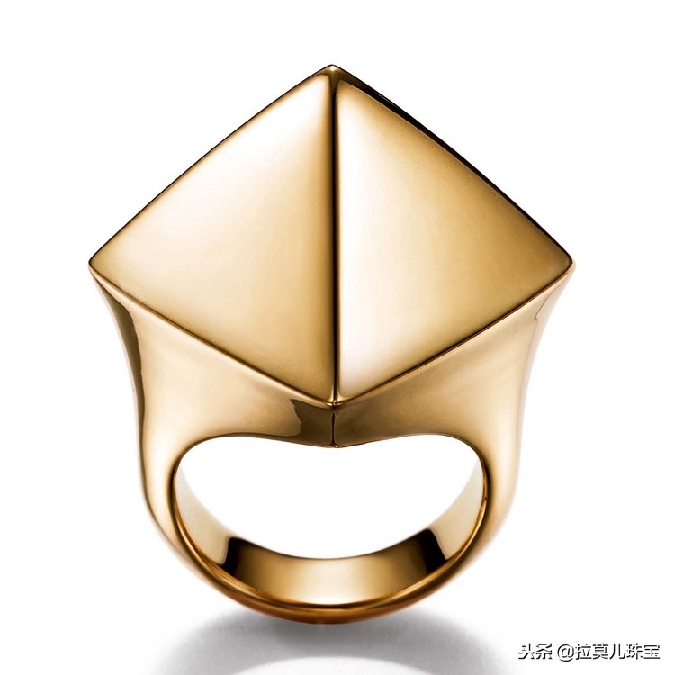 黄金蒂芙尼戒指,蒂芙尼true戒指满钻