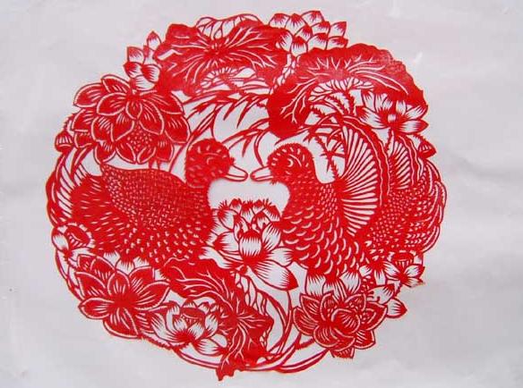 中国民间优秀的剪纸大师祁秀梅,扬州剪纸大师张永寿作品欣赏