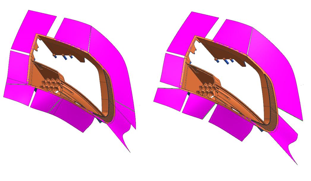 车灯标准切线图,车灯分模设计