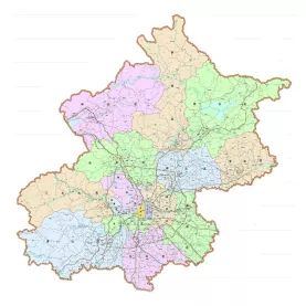 地图上北京的位置怎么看,北京城布局图高清大图