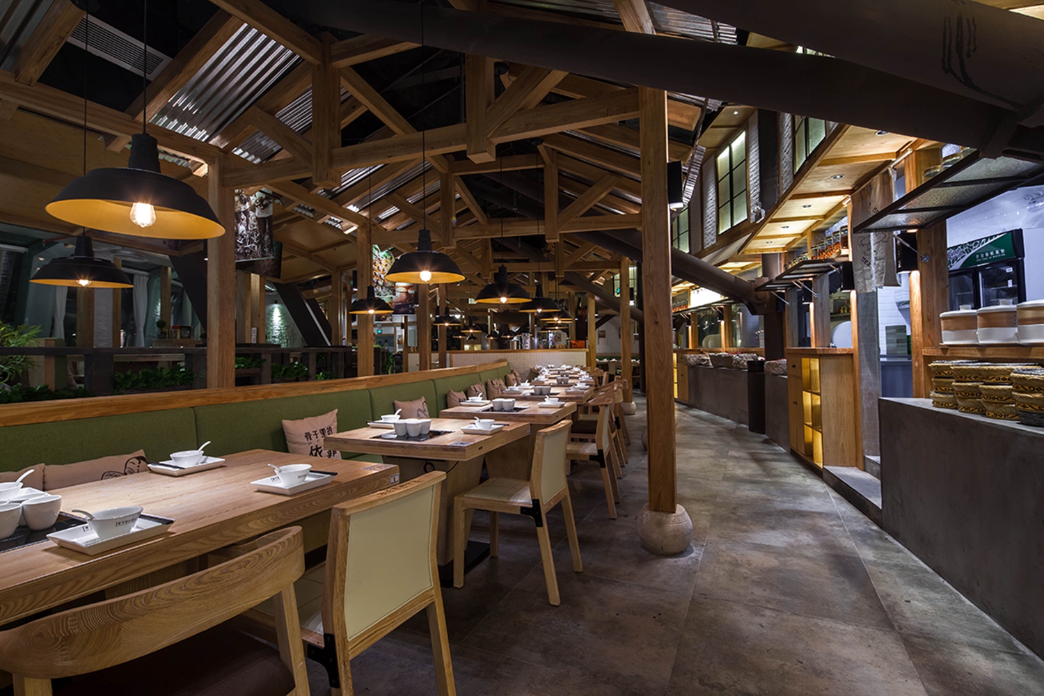 清汤餐厅设计,自然健康饮食的选择与搭配