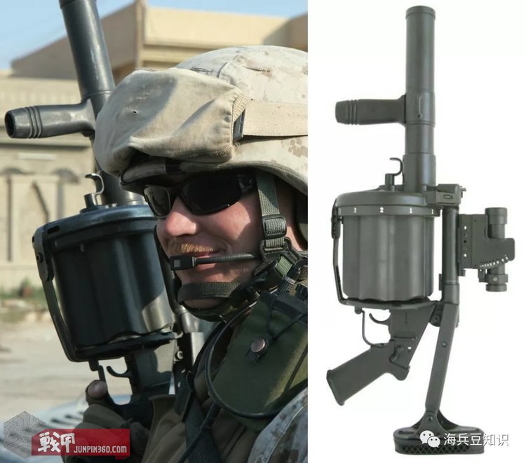 美军m32转轮式榴弹发射,m32榴弹发射器美国