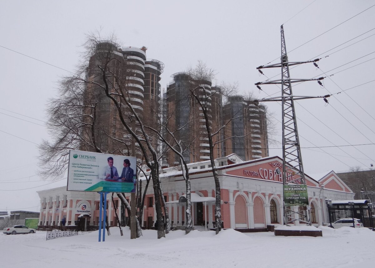 俄罗斯海兰泡市和中国黑河,黑河与海兰泡边境