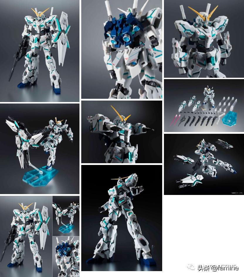 高达uc100独角兽模型开箱,高达ucrx-0