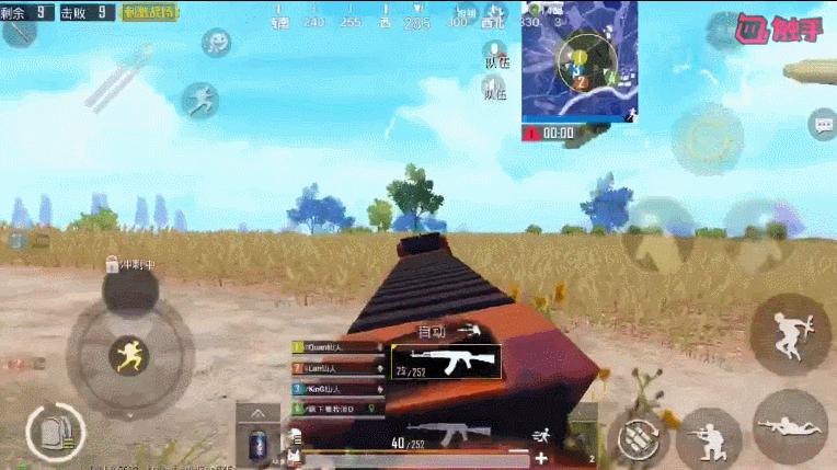 刺激战场六倍ak无后座击杀秀,刺激战场神级枪法一打四的时刻