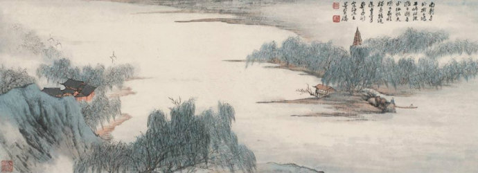 郑午昌花鸟,丝鬓散人郑午昌百幅绘画作品赏析