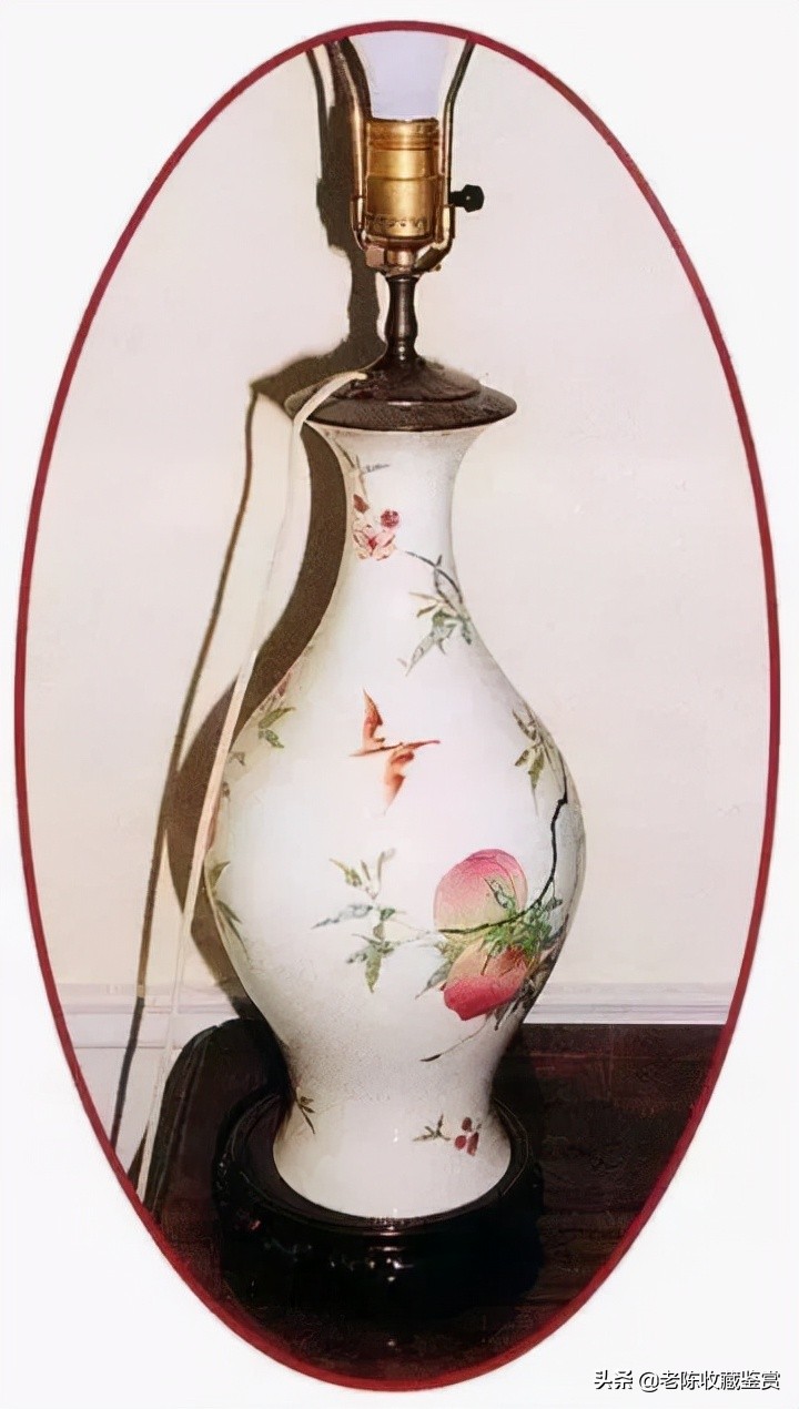 雍正粉彩花卉纹盘图解大全,故宫雍正粉彩蟠桃天球瓶