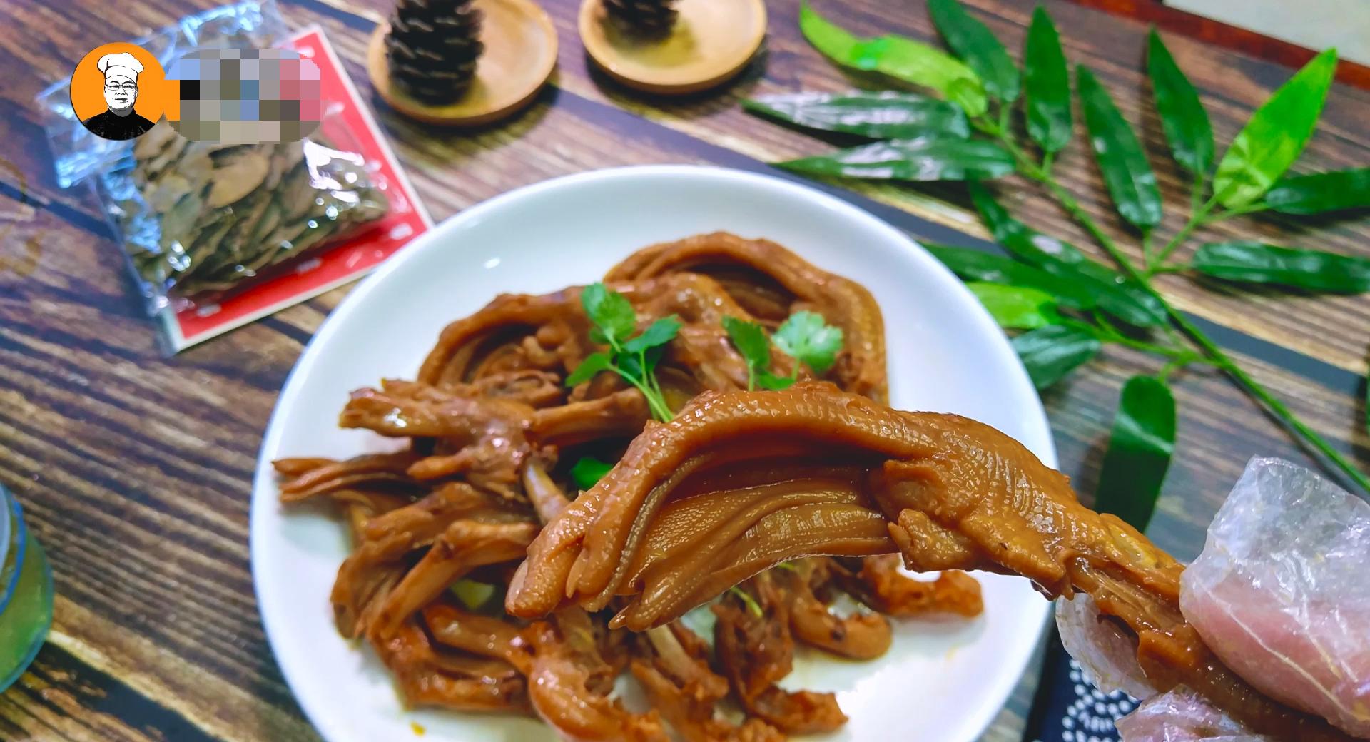 家常卤鸭掌,酱香卤鸭掌卤料配方
