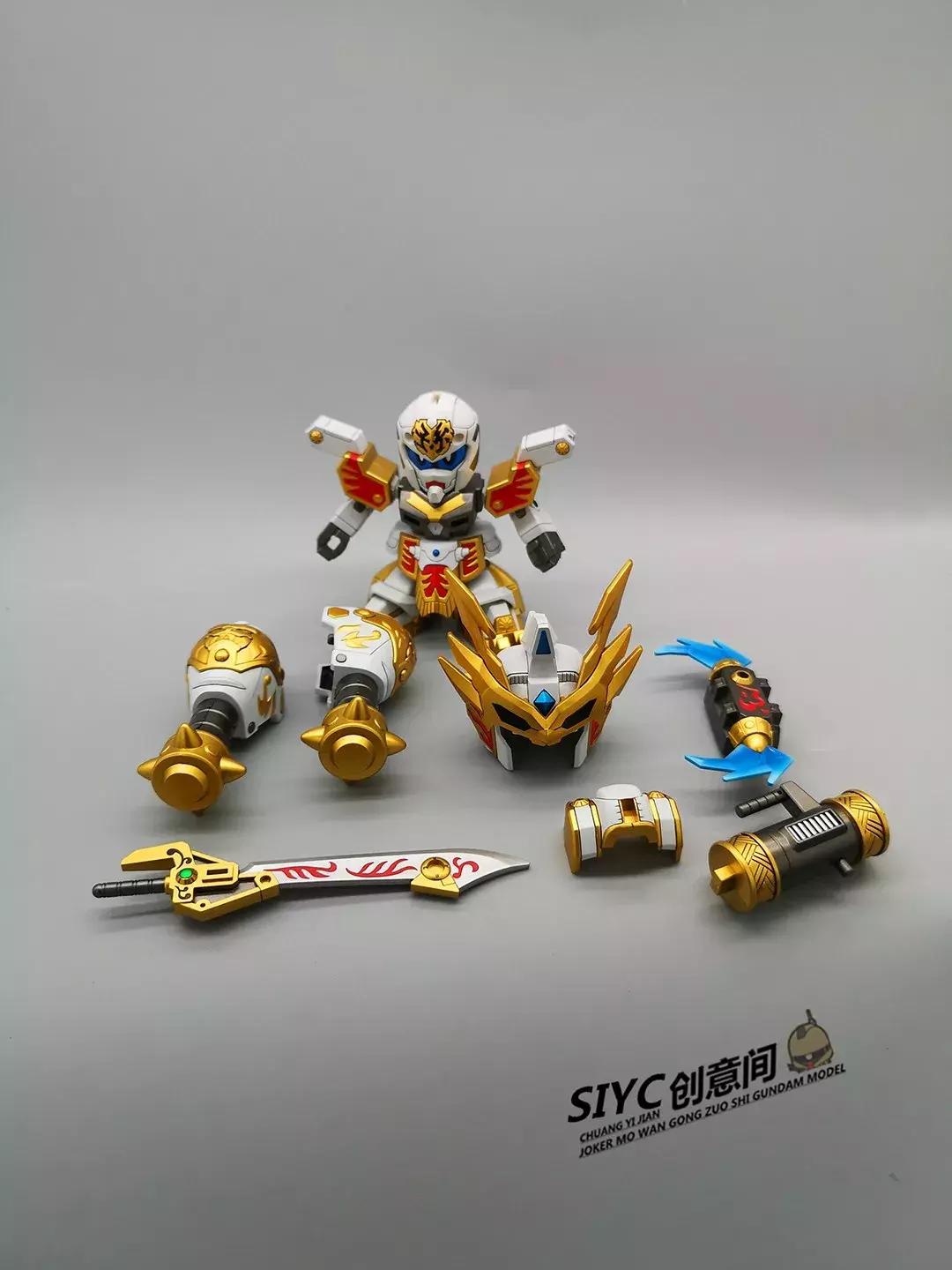 老版sd三国传高达模型视频,sd高达三国传孙权模型