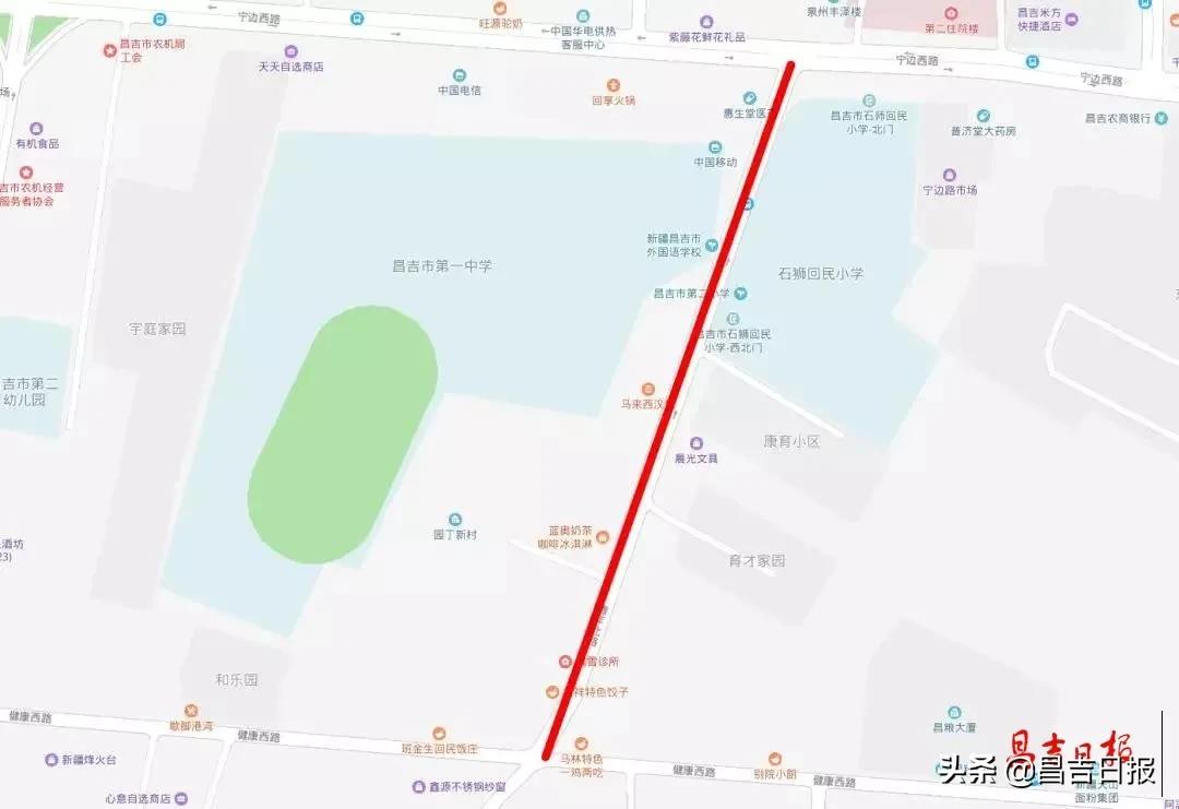 昌吉高考交通管制,昌吉市高考交通管制