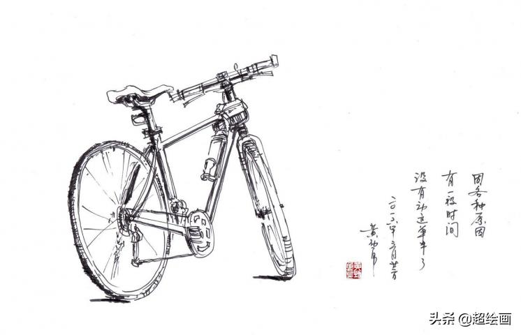 十大顶级钢笔画速写,钢笔速写100幅图片