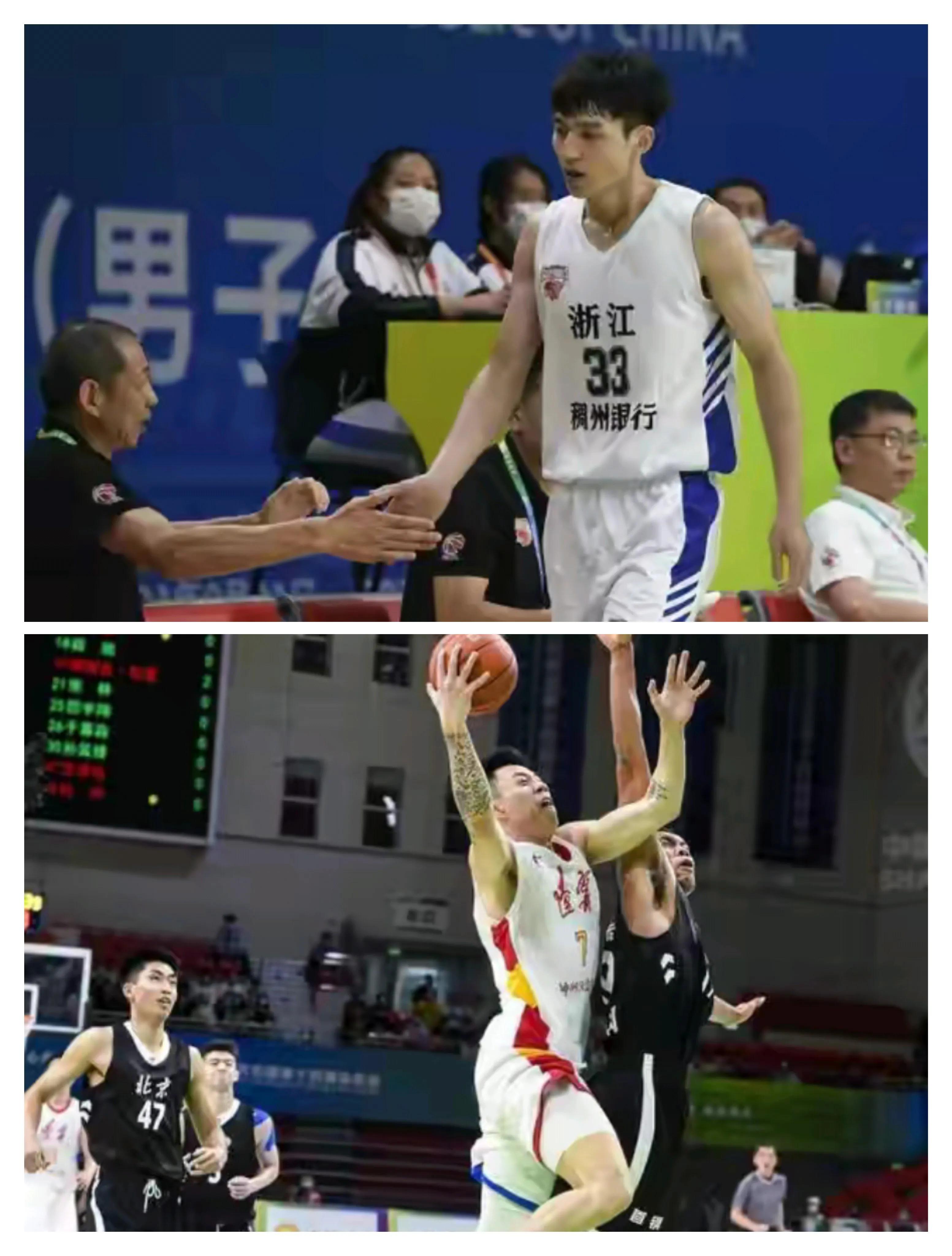 全运会男篮决赛张镇麟,打完比赛采访张镇麟