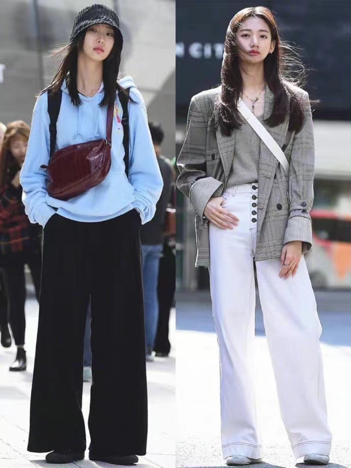穿搭韩国小姐姐日常穿搭look,韩式穿搭秋冬千金大小姐风