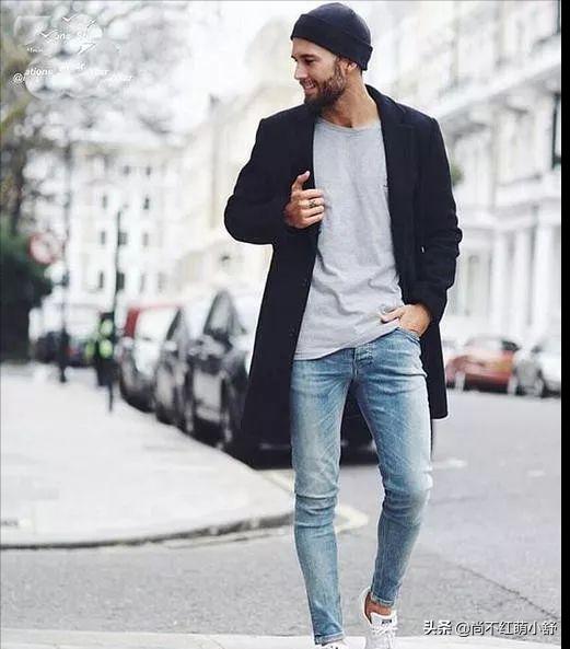 直筒潮流牛仔裤男士穿搭,今年流行哪些牛仔裤款式好看男