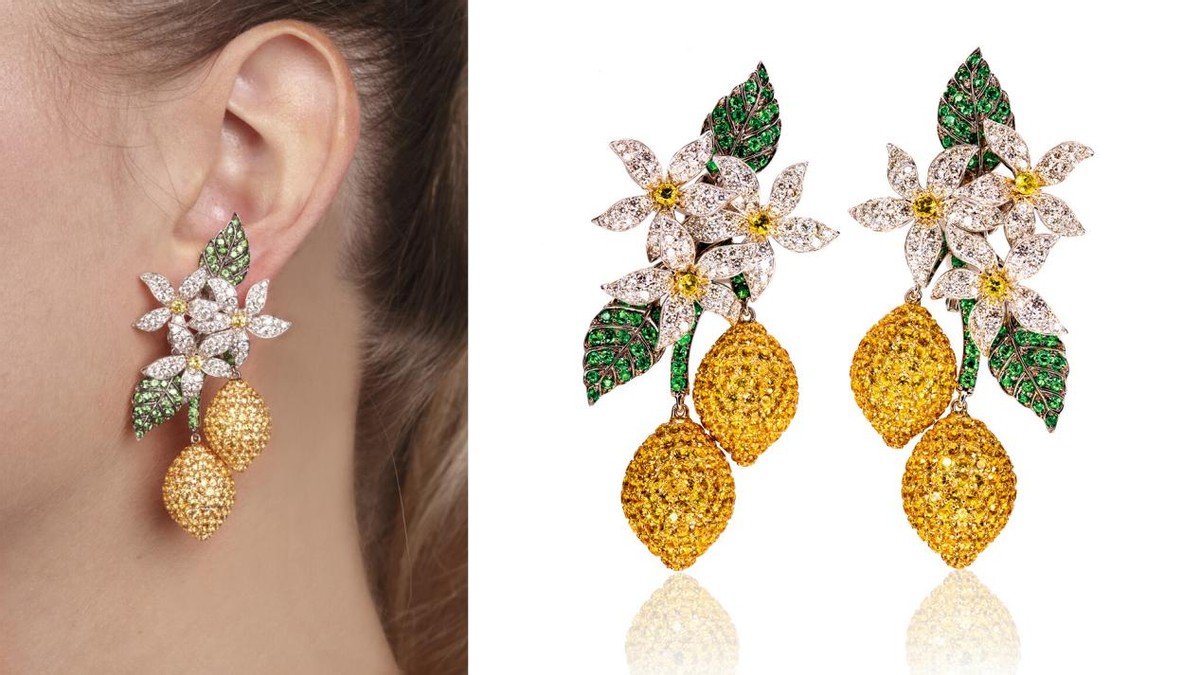 宝石水果,用宝石制作水果