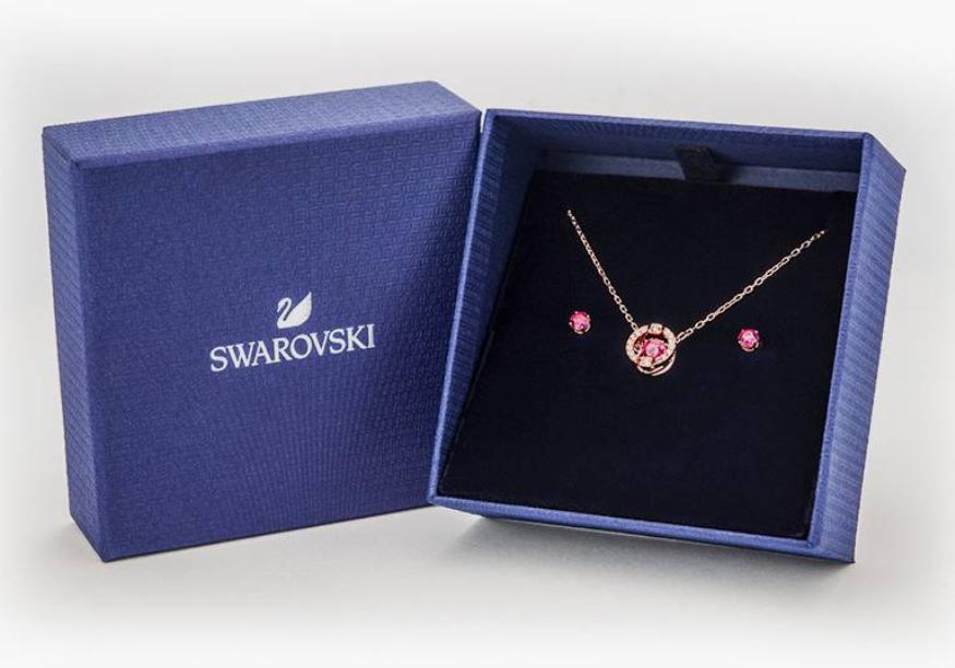 气质女生适合戴什么首饰,施华洛世奇粉色蓝色哪款好看