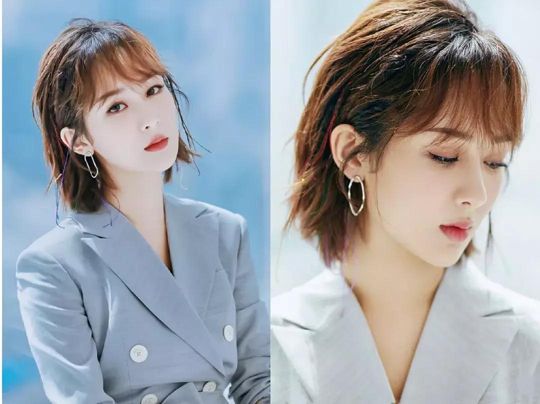 女童编发中短发,短发编发的教程