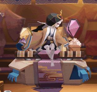 阴阳师匣中少女喜提新皮肤素纸雏心：穿金戴银，平安京新任富婆？