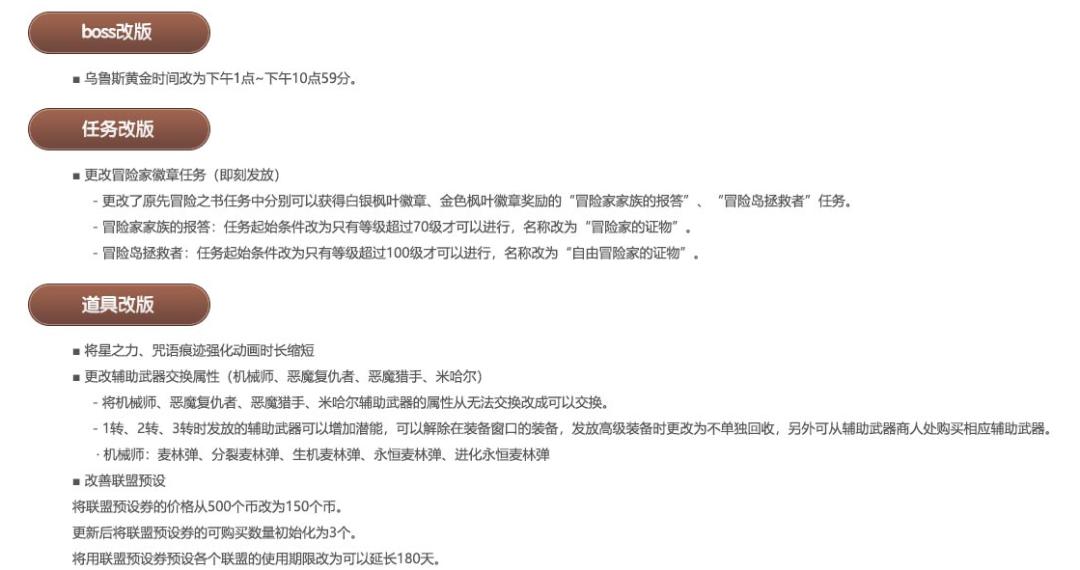 冒险岛181新boss,冒险岛v162版本
