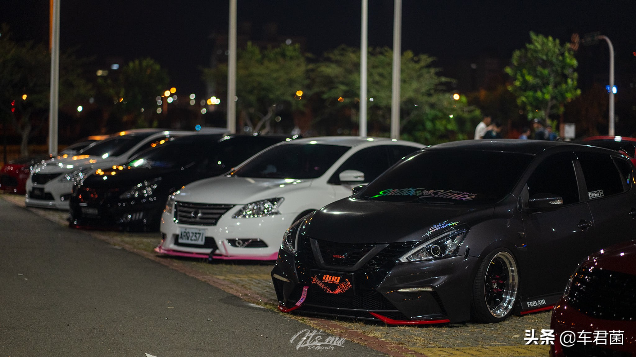 骐达车友台湾版尾灯,日系骐达改装