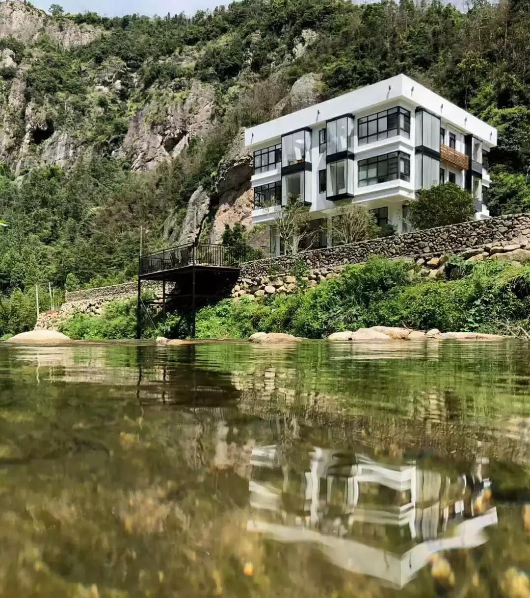 ins风轻奢民宿,ins风湖景民宿