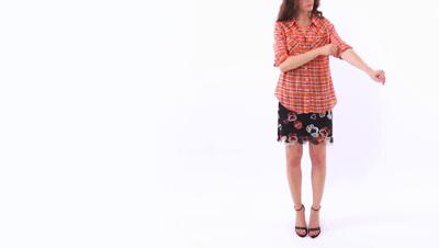 衣服过长侧边如何打结才好看,衣服不合身怎么打结好看