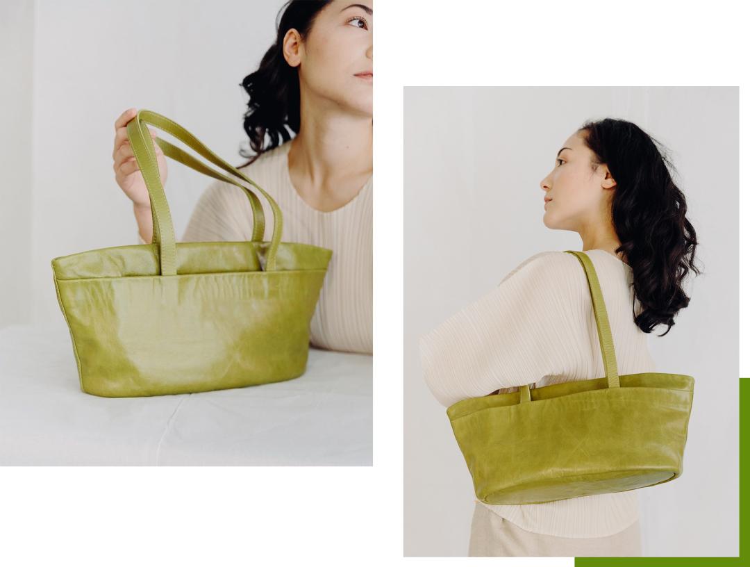 入秋换包？“抹茶”包包了解一下