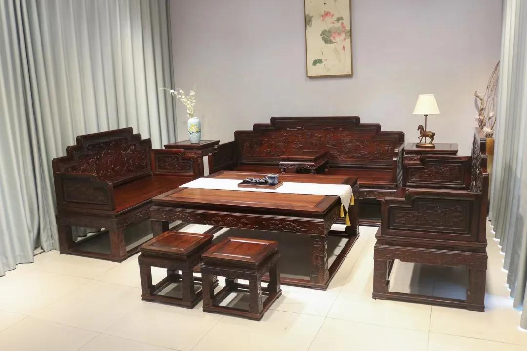 红木家具店的家具怎么除尘,红木家具保养及修补