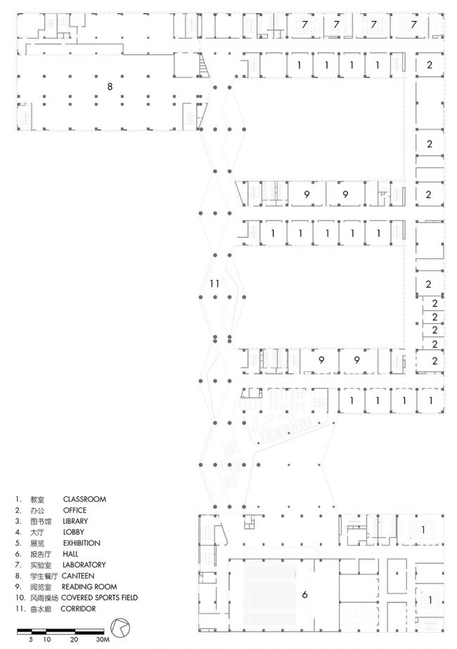天津泰达一中——神奇的“麻花辫”