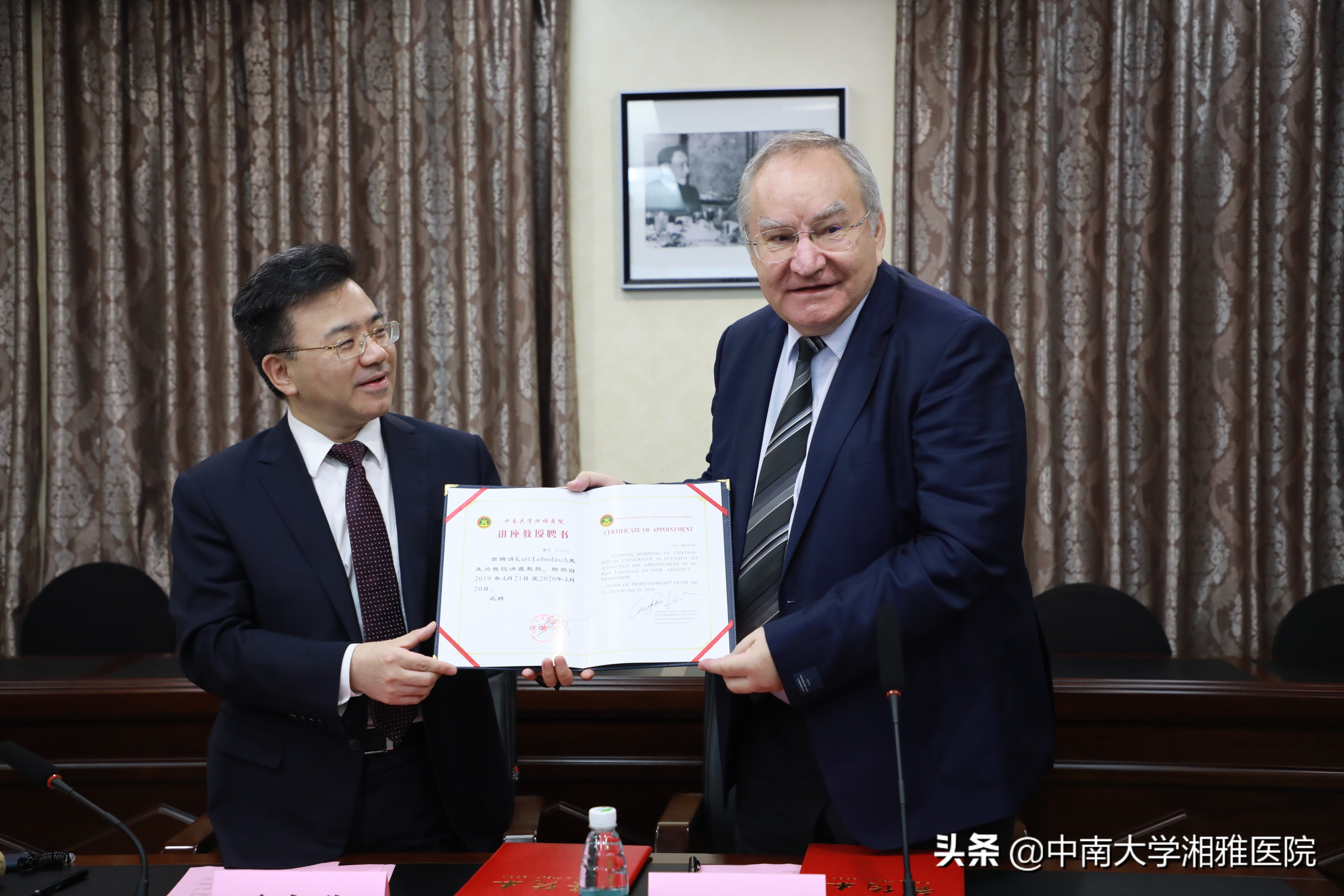 这个德国的世界知名妇科专家，成为湘雅医院新时期首位外籍医师