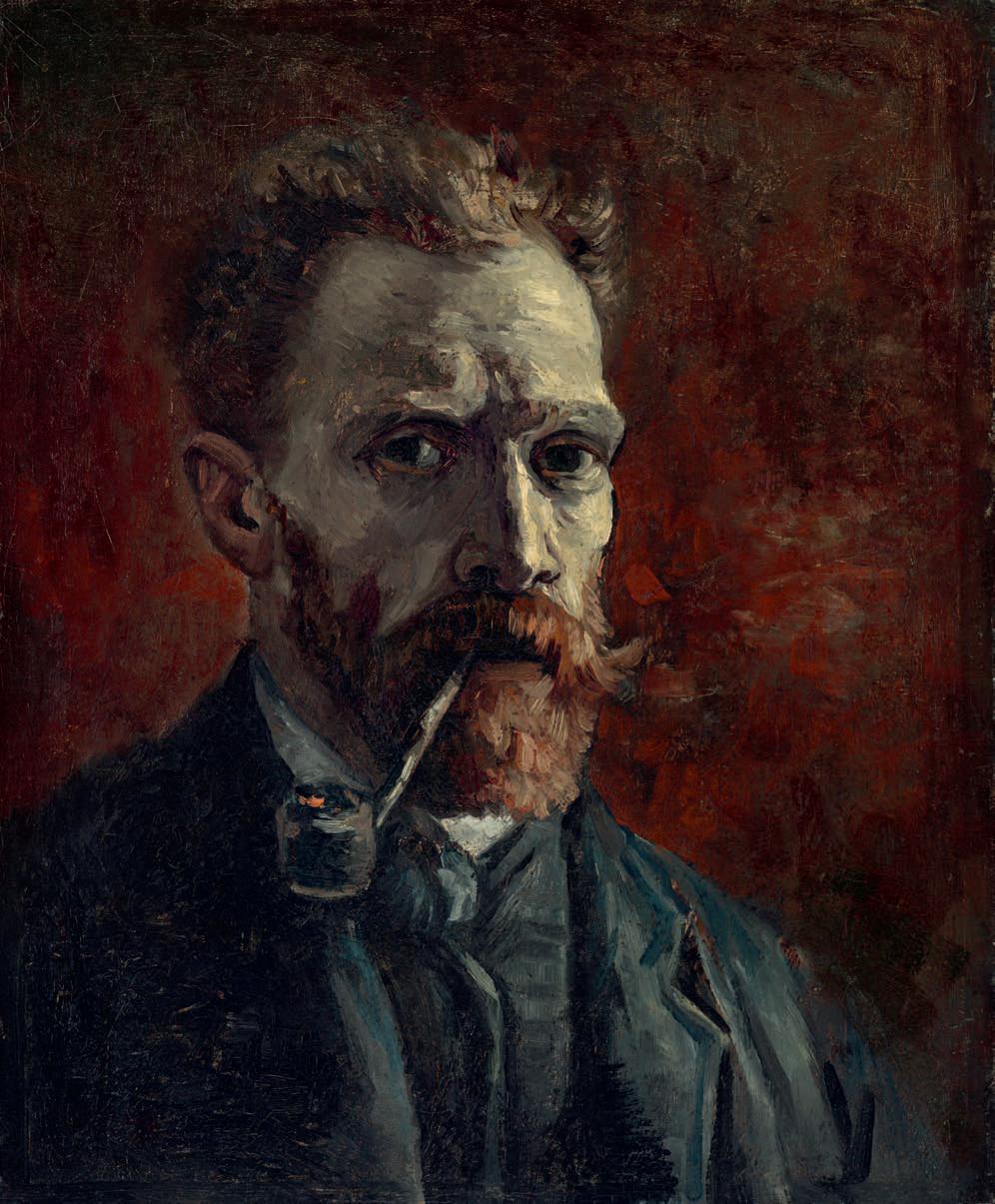 梵高一笔醒图,梵高发疯前最后一幅画