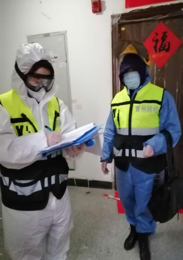 黄州安居社区有一支战斗在疫线上的红色娘子军