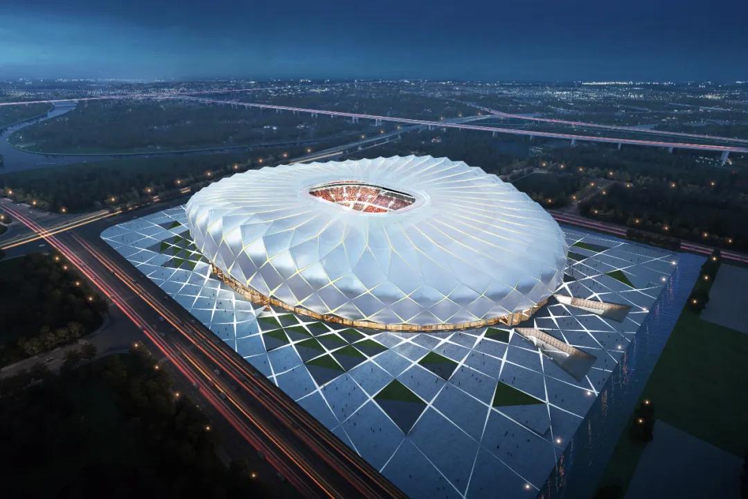 120亿的恒大足球场,恒大足球场看台设计