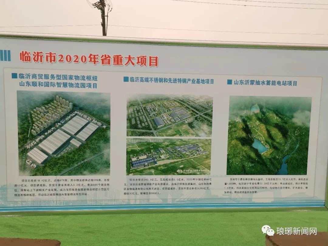 临沂中心城区基础设施及重点项目,临沂动员大会