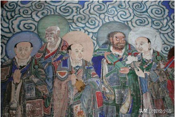 餐厅工业风国潮壁画,18d浮雕壁画国潮