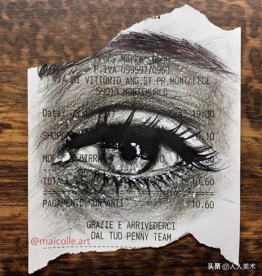 生活气息浓厚的绘画作品,购物有关的绘画简单