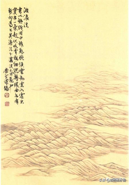 山水画怎样看水是外流的,山水画水流向怎么看