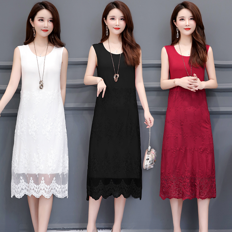 大码婉约连衣裙,优雅端庄又洋气的连衣裙