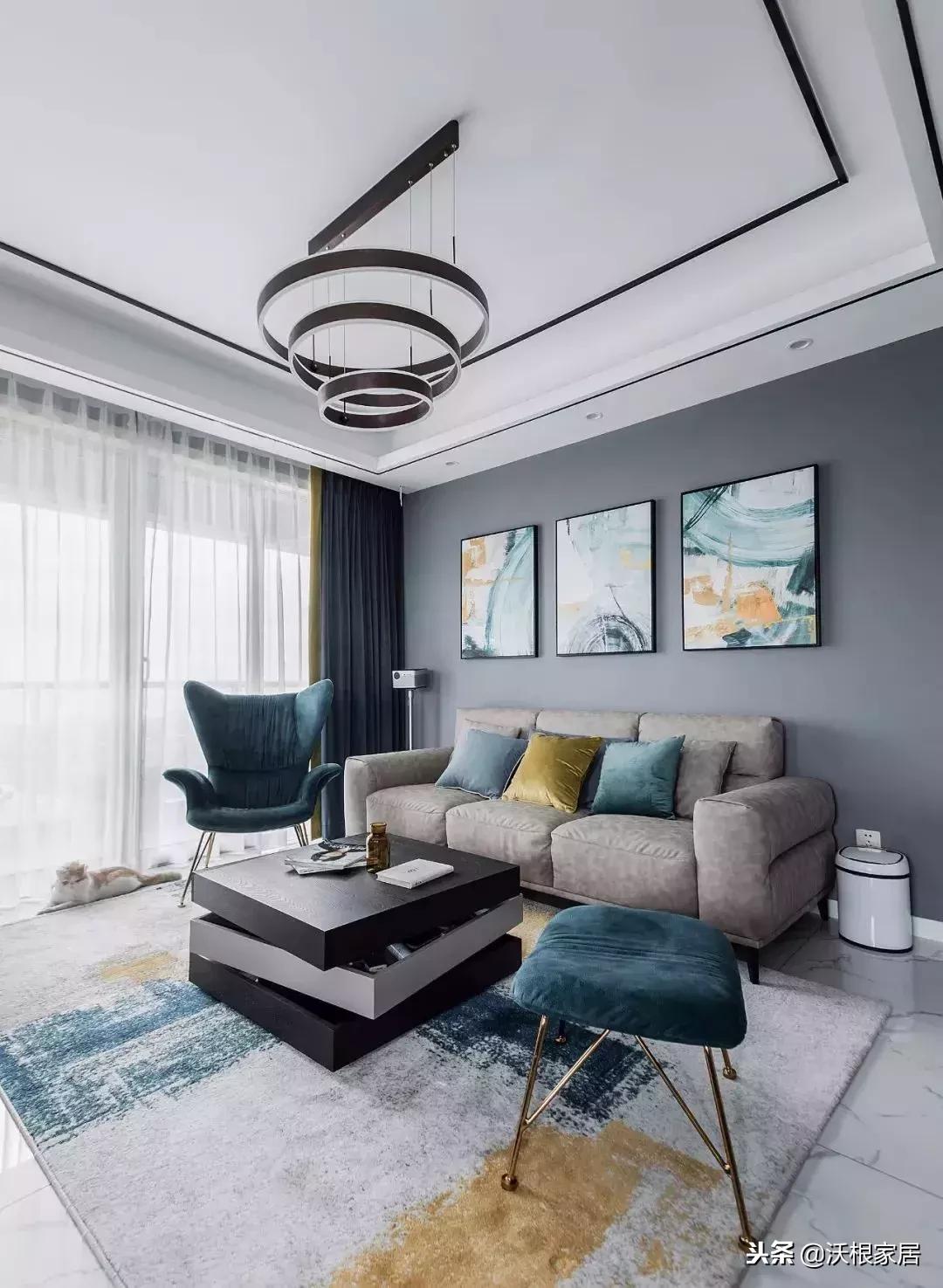 墙壁刷灰色漆效果图,灰色漆刷地面