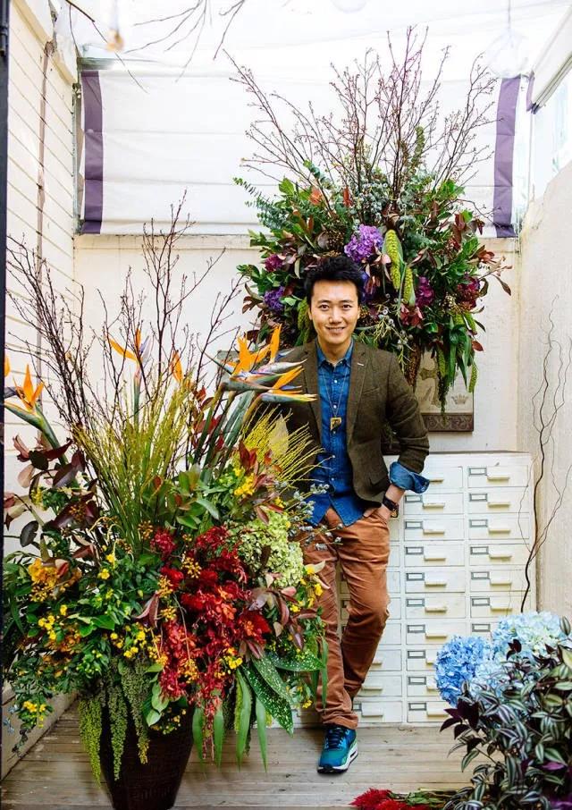 最好看的花艺师,花艺界著名花艺师