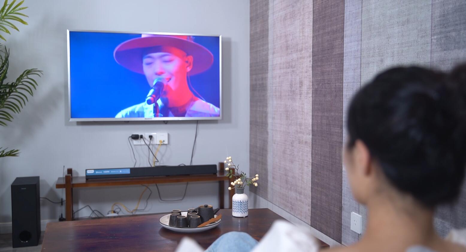 飞利浦htl3320怎样连接电视,3.1声道效果