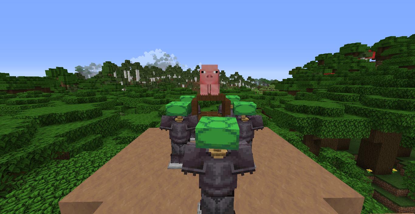 我的世界小型猪灵堡垒怎么做,我的世界教你做带猪圈的房子