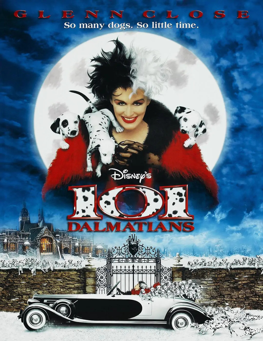 101斑点狗中哪些是亲生的狗狗,101斑点狗中涉及到的狗