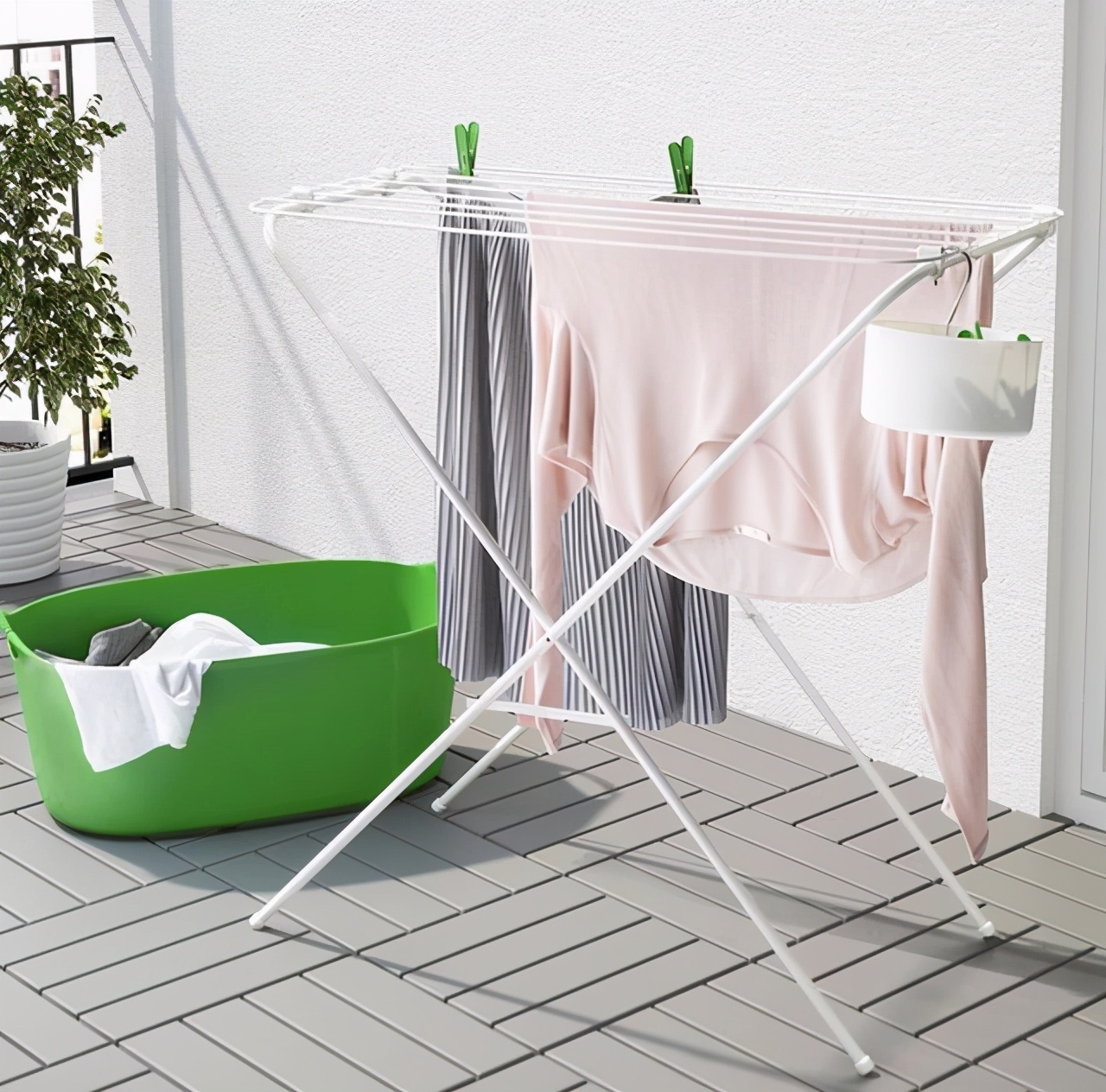 现在高层怎么晒衣服美观,高层都是怎么晒衣服的