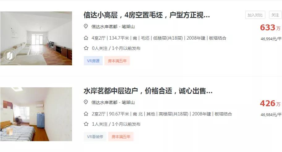 实探二手房,政务区栢悦公馆最新房价